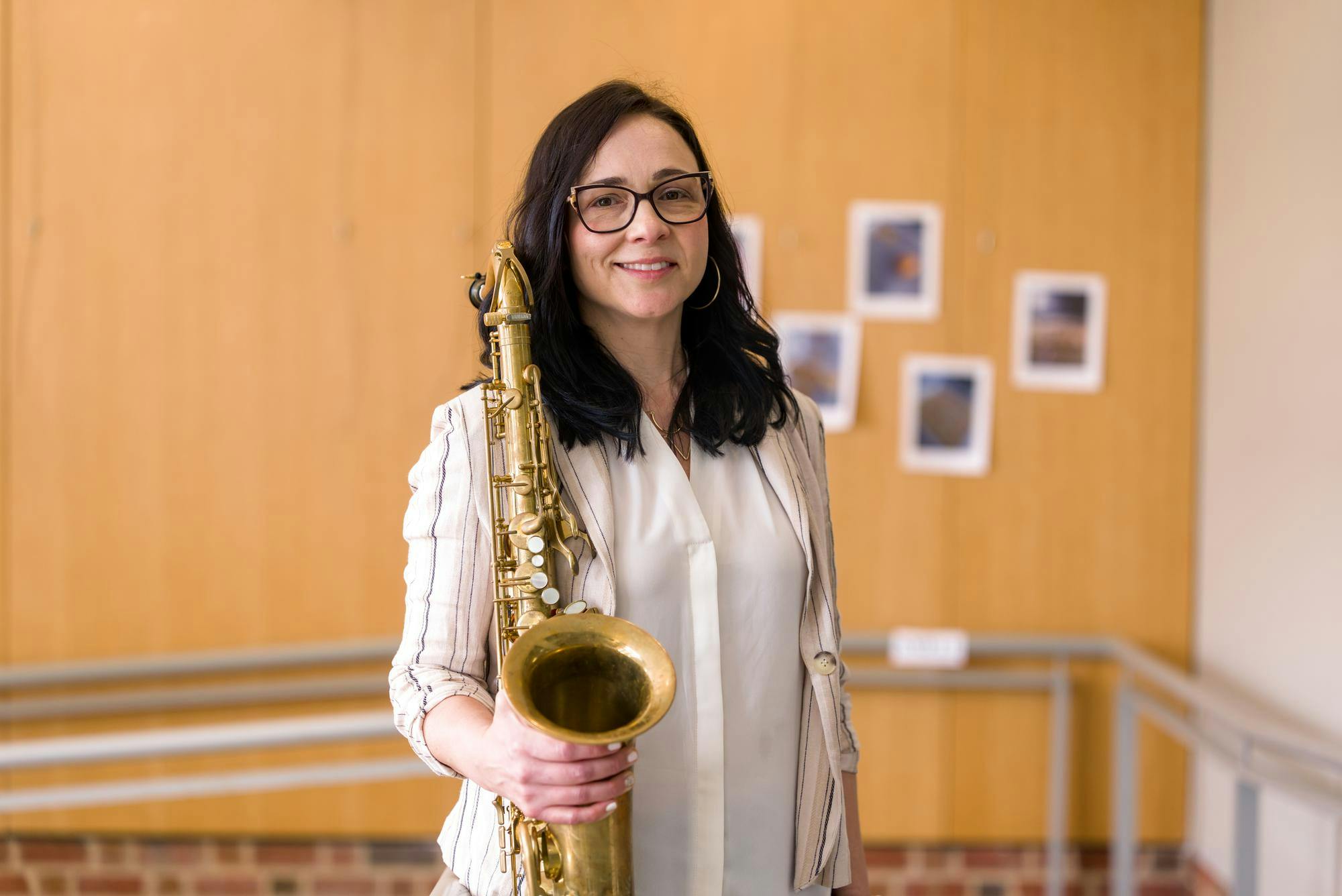 Sharel Cassity, associate music professor and the University’s director of jazz performance, is no stranger to the spotlight, frequently gracing the stage as a saxophonist and jazz musician. Throughout her career, Cassity honed her craft in the music scenes of New York and Chicago, working alongside Grammy-winning artists such as Aretha Franklin and even appearing on television shows such as Good Morning America.