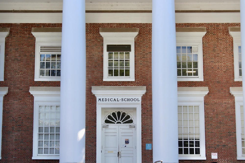 The University Medical School, photographed May 5.