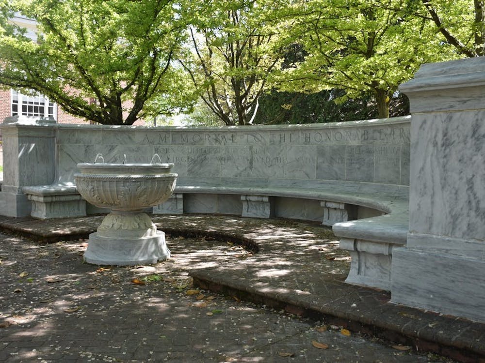 On Friday, the Board of Visitors approved a resolution to remove the inscription on the Frank Hume Memorial Wall — which currently reads “a devoted Virginian who served his native state in Civil War and Legislative Hall” — and replace it with contrasting blocks.