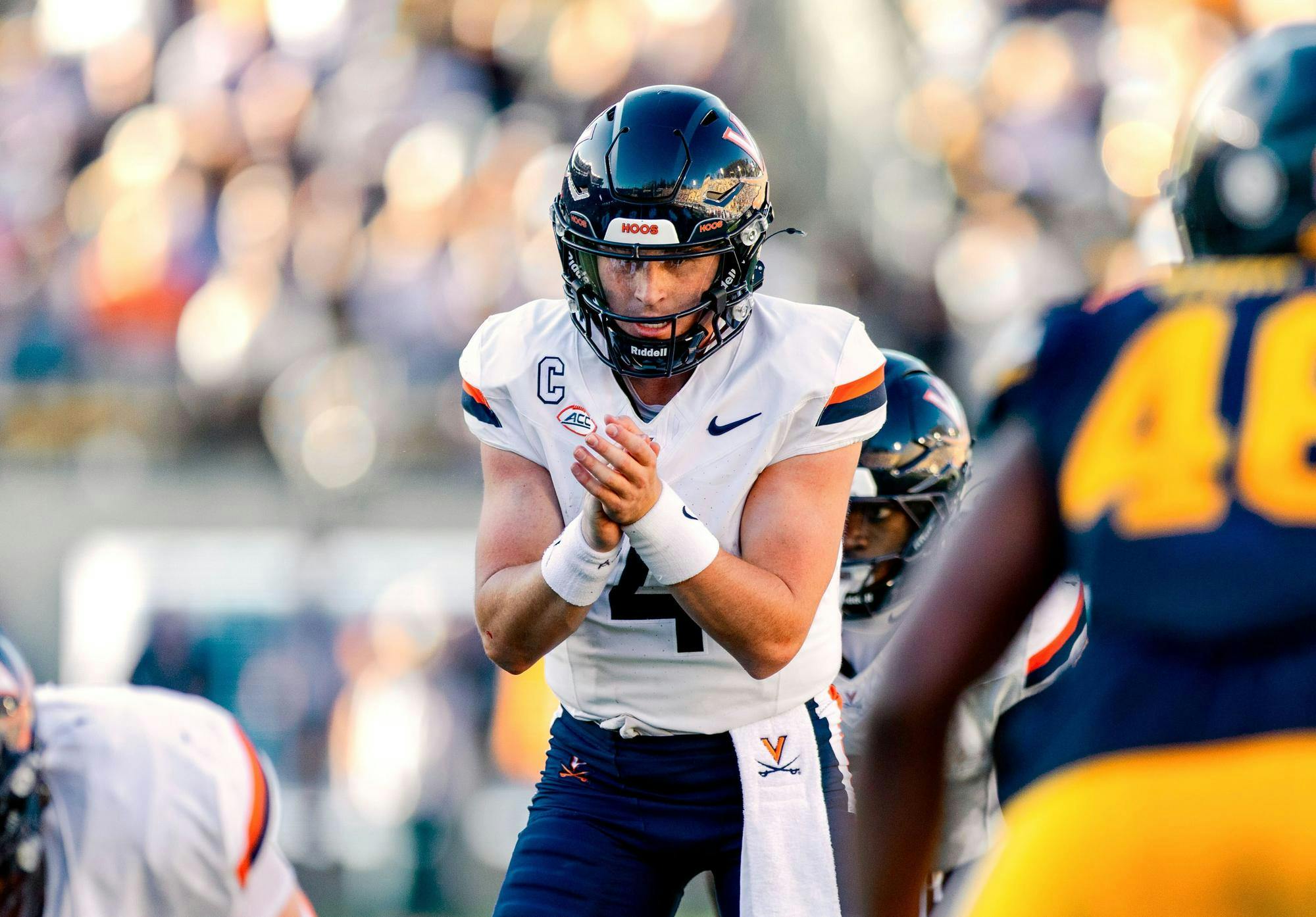 Chandler Morris, donning the captain's patch at California.