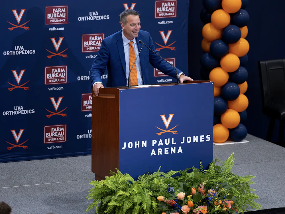 Roussell was announced as the new women's basketball head coach a week ago.