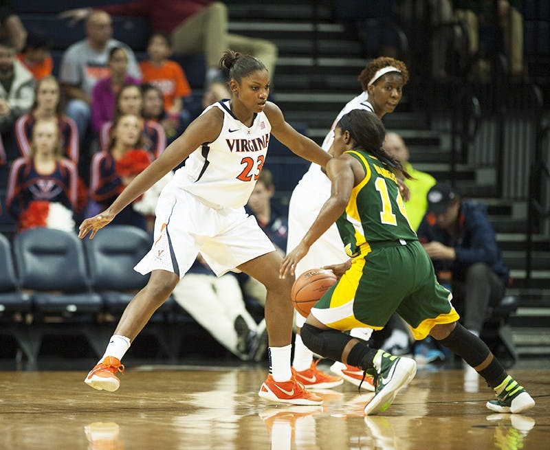 Sophomore guard Aliyah Huland El scored 20 points as the Cavaliers improved to 3-0.&nbsp;