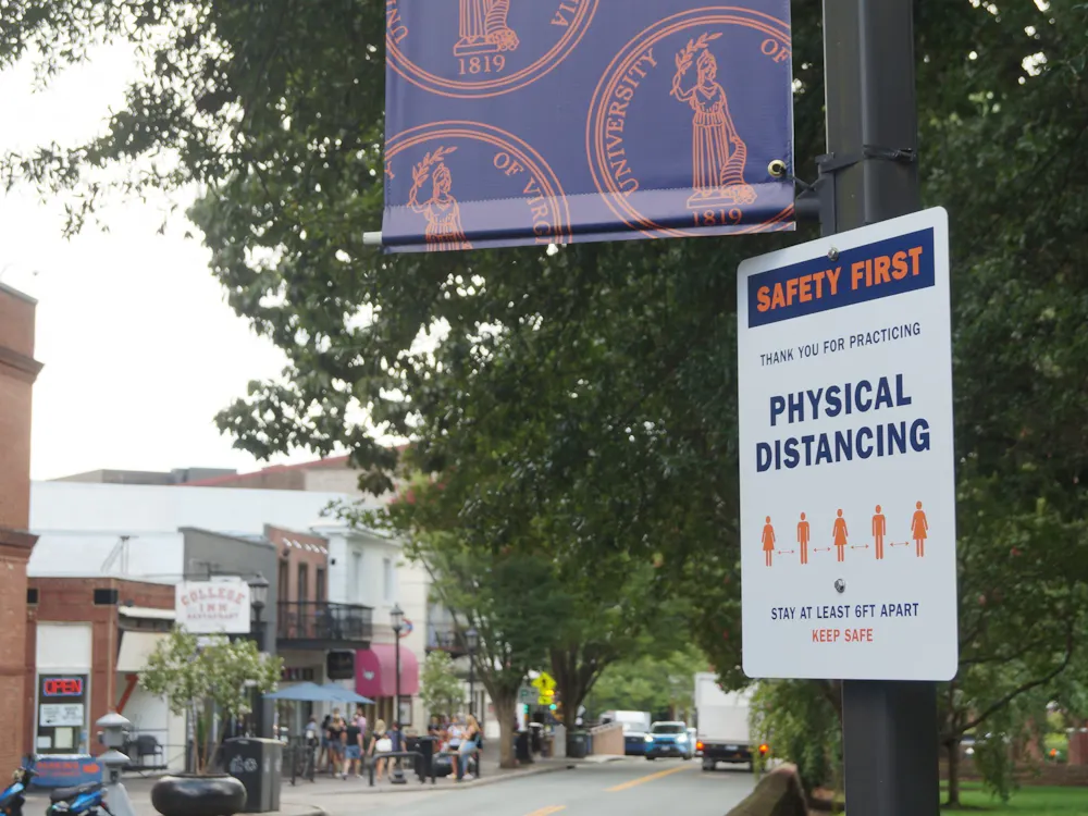 Students are still expected to practice social distancing by remaining six feet apart and must comply with all other University policies, including wearing masks. 