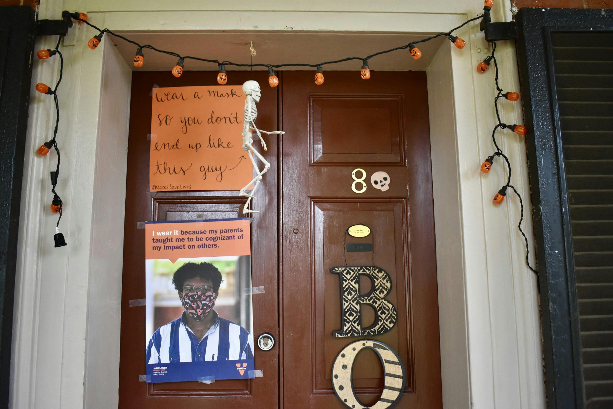 Lawn residents have been able to use their doors as a platform for advocacy.