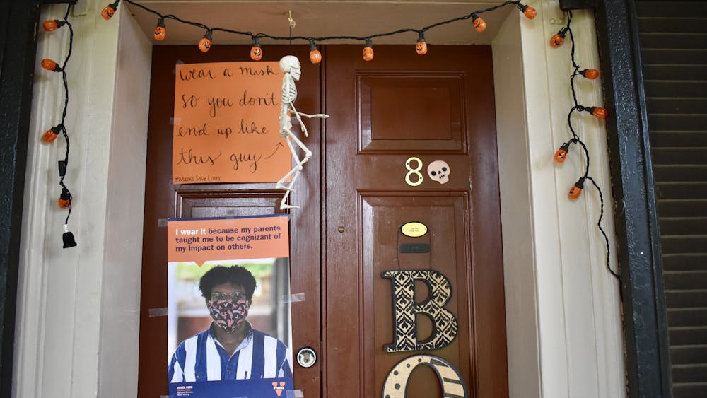 Lawn residents have been able to use their doors as a platform for advocacy.