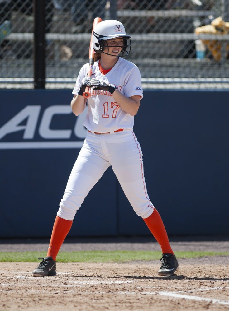 Sophomore first baseman Kaitin Fitzgerald leads Virginia with a .364 batting average and 39 RBI. The Cavaliers must win all three games against Syracuse this weekend — and get some help from Georgia Tech — to gain postseason eligibility. 