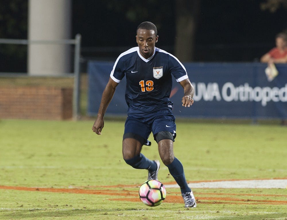 Senior forward Marcus Salandy-Defour tallied two goals in the 3-3 overtime draw against Clemson.
