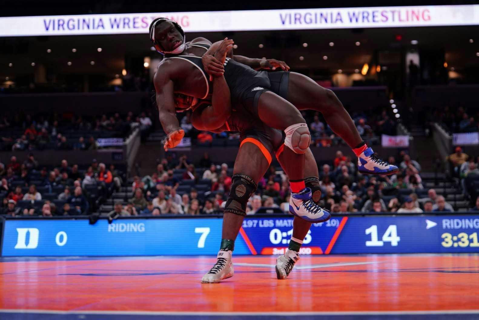 One dominant moment in a night full of them.