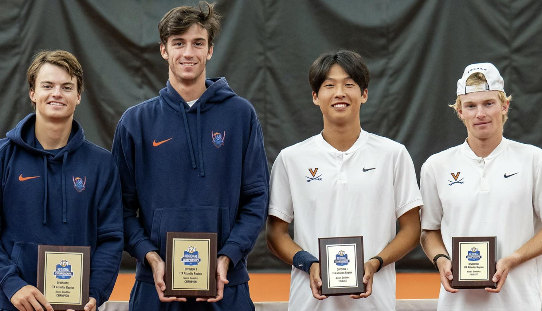 Virginia's players that earned bids to the NCAA Singles and Doubles Championships.