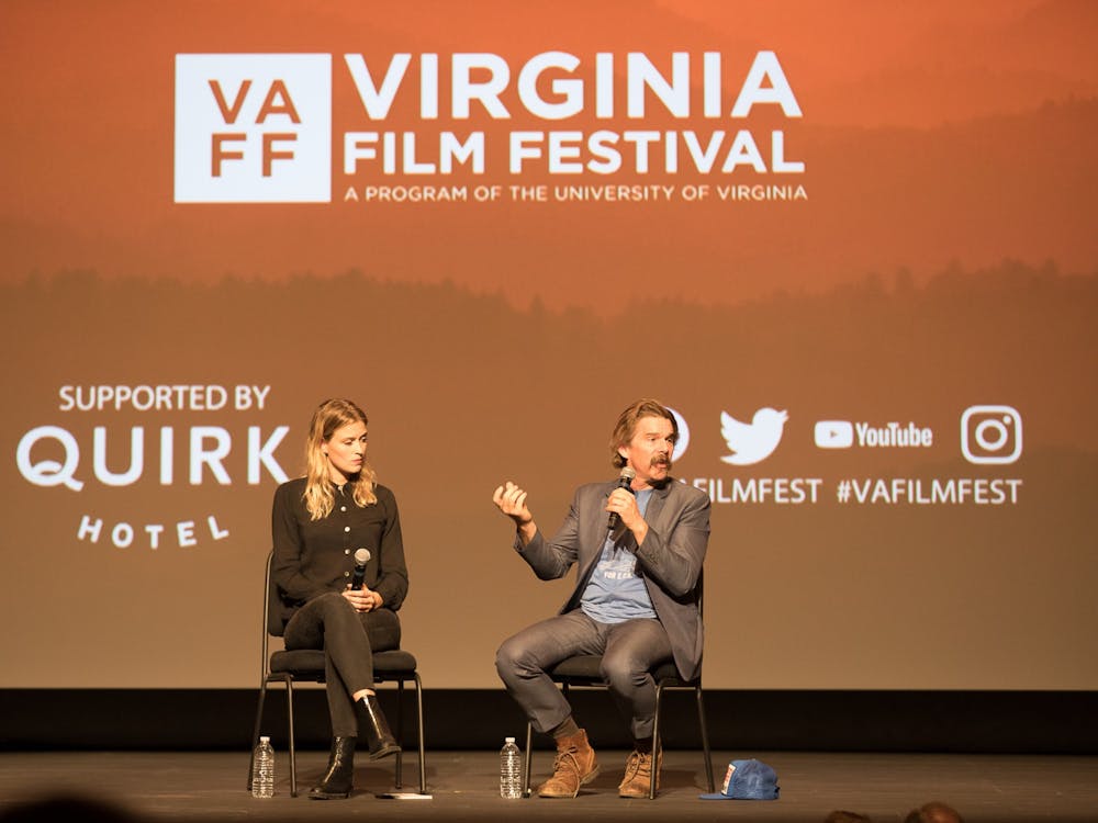 The panel for "The Good Lord Bird" included Ethan Hawke, who produced and co-created the show as well as playing John Brown. Hawke was a guest at last year's Virginia Film Festival.