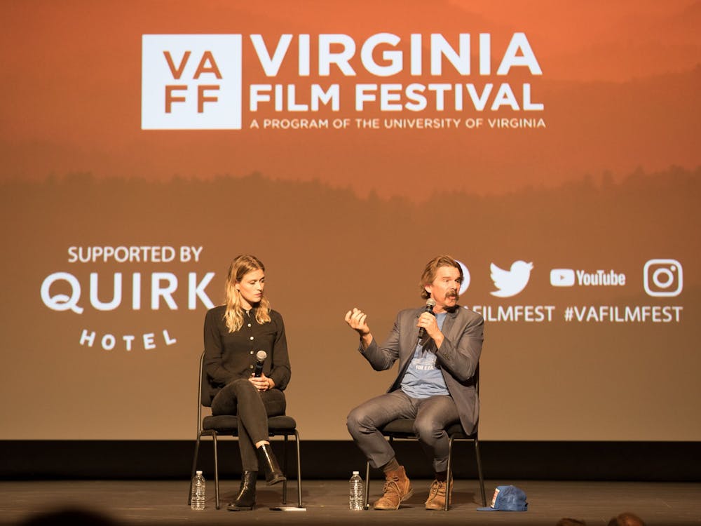 The panel for "The Good Lord Bird" included Ethan Hawke, who produced and co-created the show as well as playing John Brown. Hawke was a guest at last year's Virginia Film Festival. 