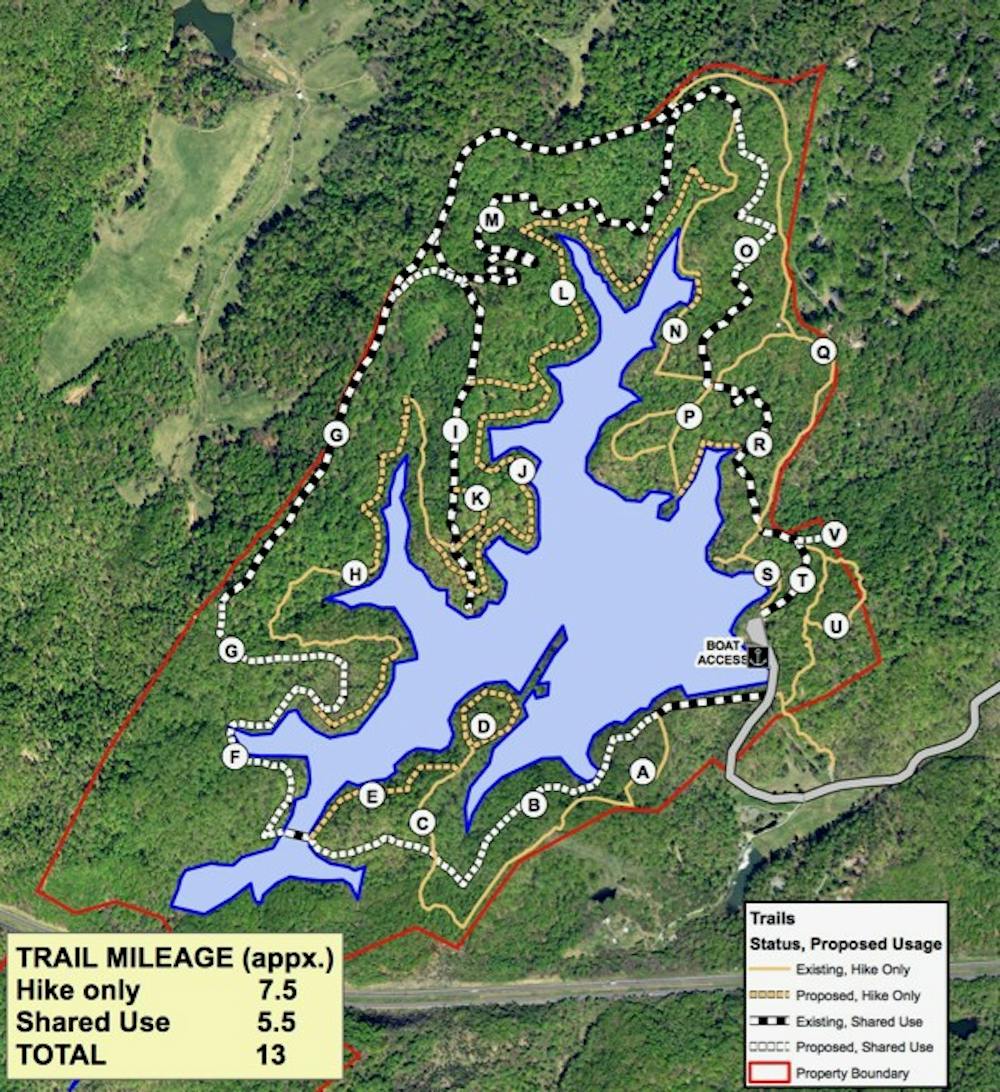 <p>The trail plan presented to City Council on April 3.&nbsp;</p>