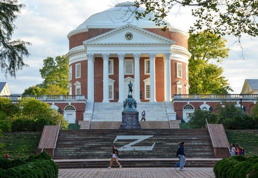 <p>弗吉尼亚大学圆厅图书馆，摄于2025年10月6日。</p>