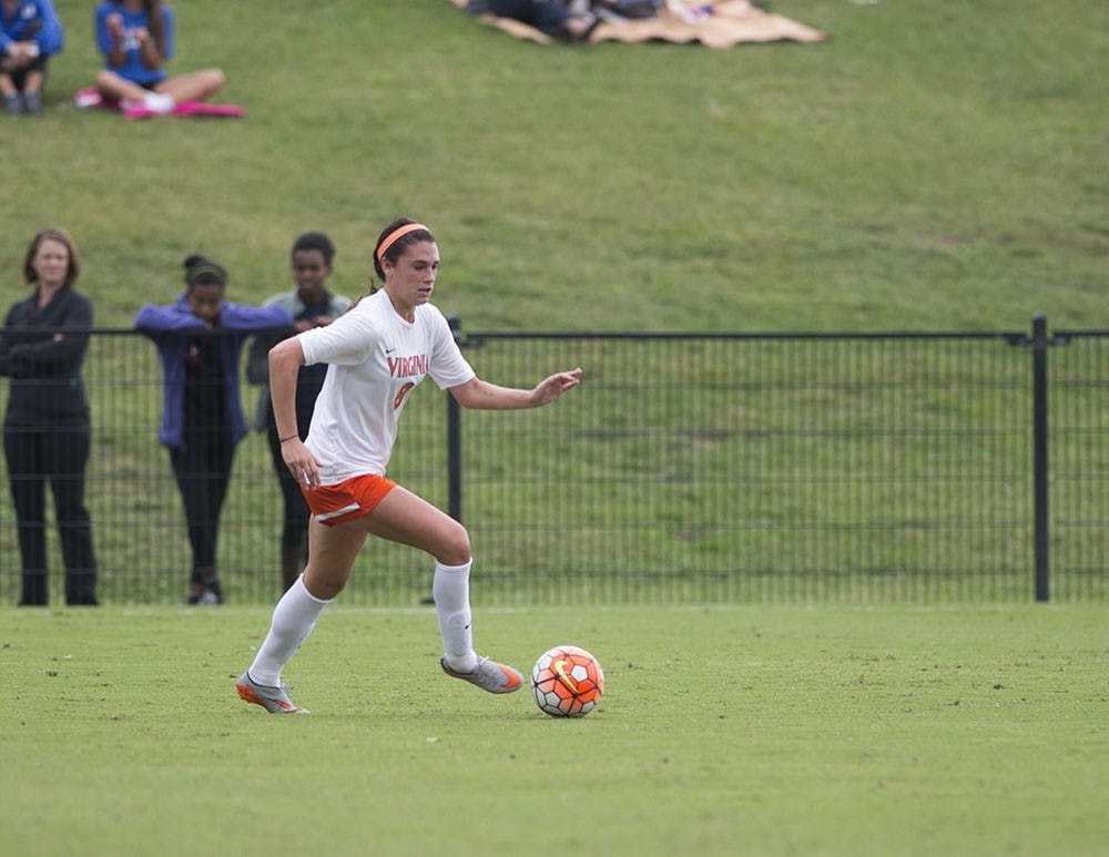 <p>Junior midfielder Alexis Shaffer's second-half goal gave Virginia its seventh win of the year.</p>