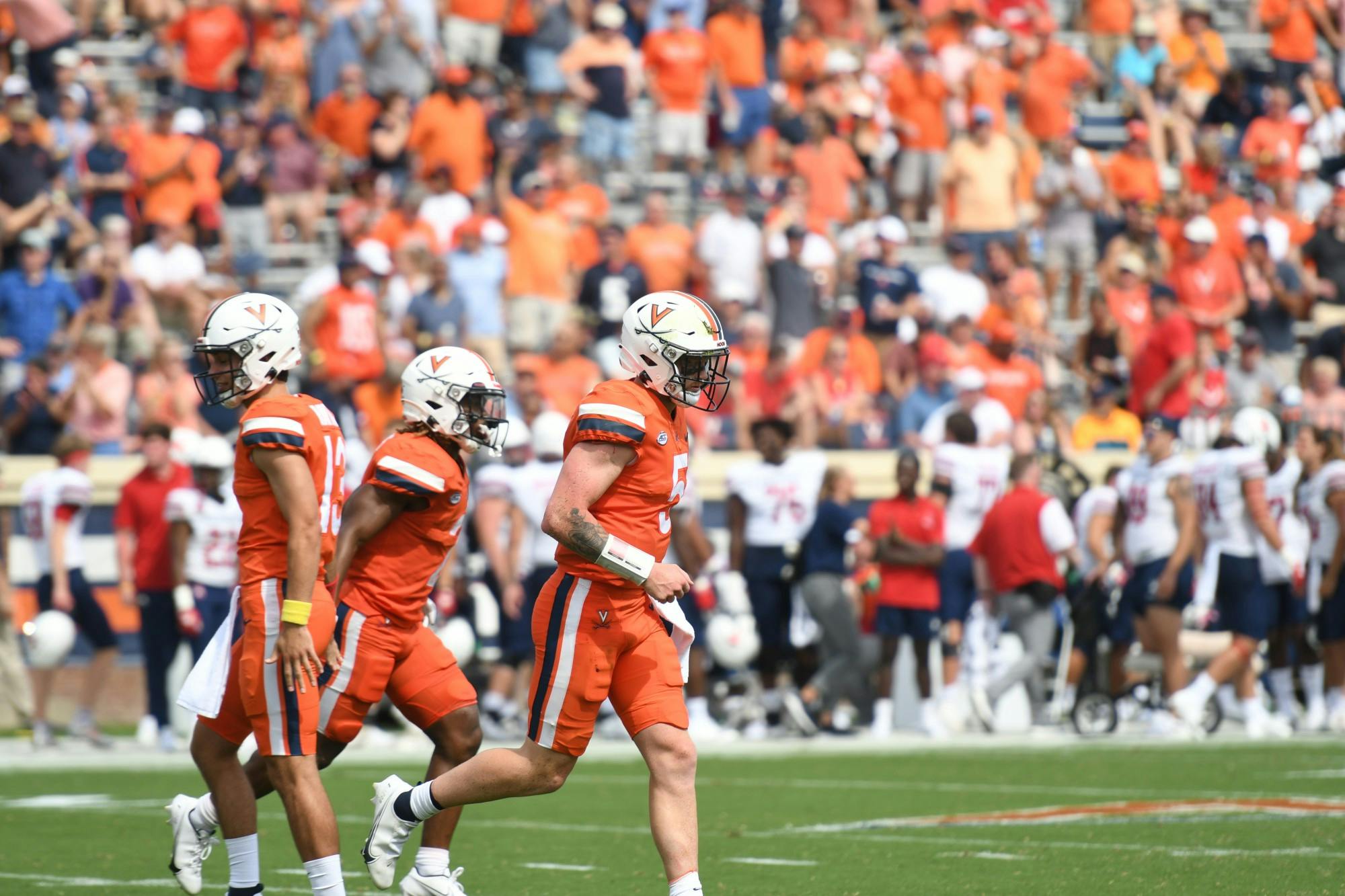 The Cavaliers will need to continue employing a balanced attack in order to lessen the burden on senior quarterback Brennan Armstrong's passing.