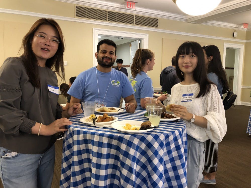 <p>The International Studies Office hosted their annual community barbecue Friday evening in Newcomb Hall South Meeting Room.&nbsp;</p>