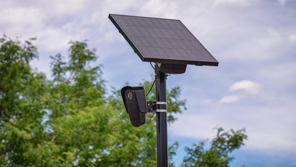 A Flock camera photographed in Colorado, June 27, 2024.