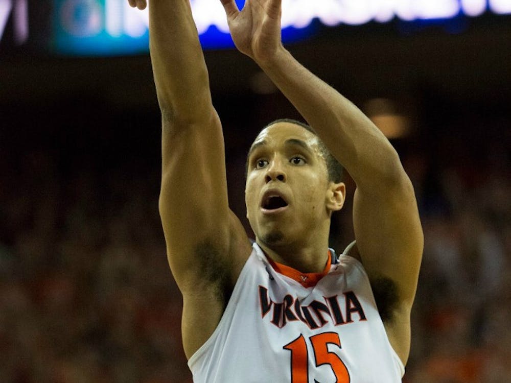Senior guard Malcolm Brogdon scored 26 points Saturday night, including 17 in the first half.