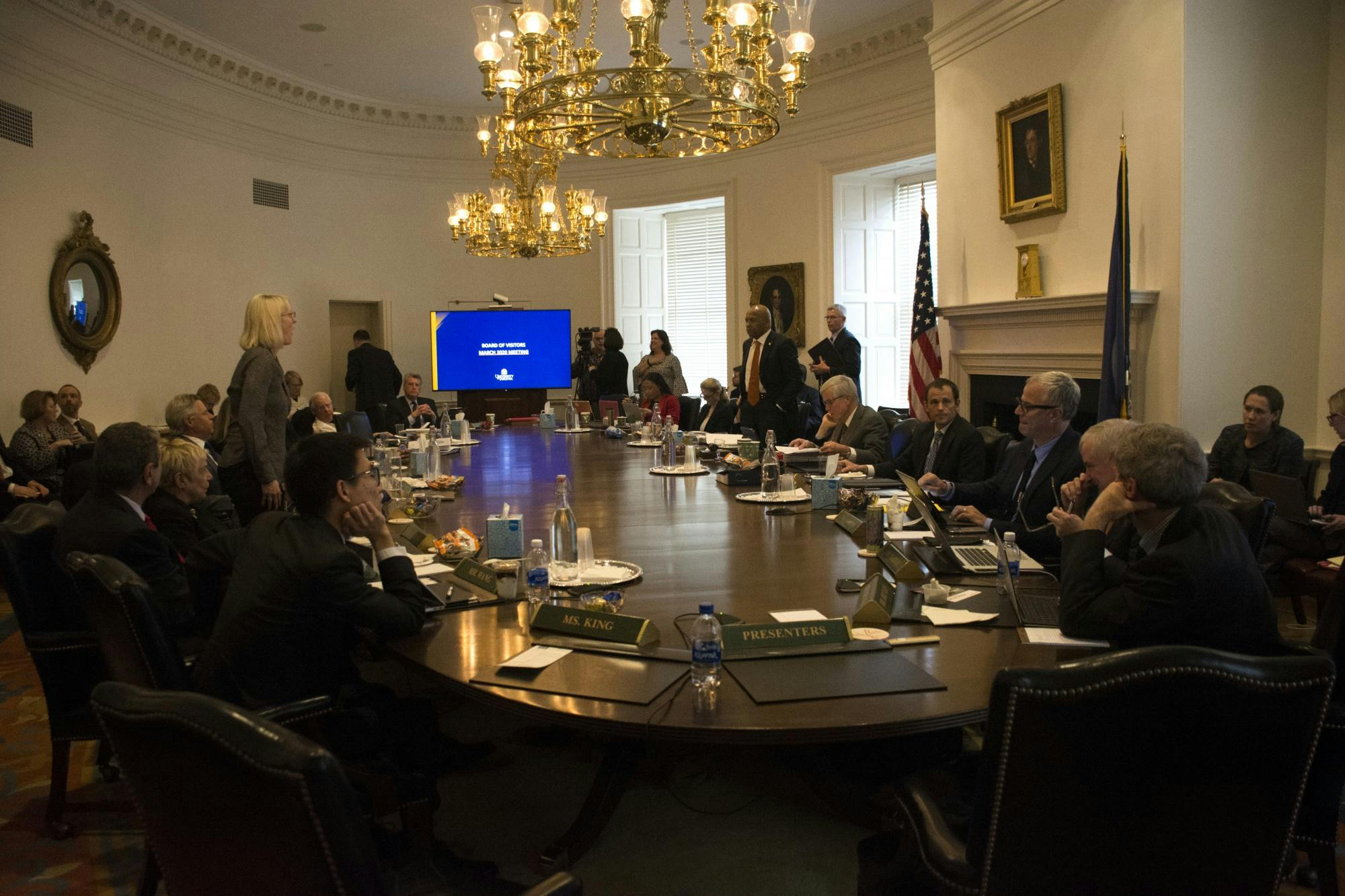 The Board approved four new professorships — the Robert M. White Jr. Bicentennial Professorship in Real Estate Finance, the Batten Bicentennial Professorships in Early Childhood Education and the Philip J. Gibson Professorship in the Curry School of Education.