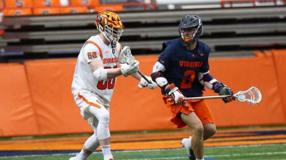 <p>Junior attackman Michael Kraus led all players with six points including three goals and three assists.&nbsp;</p>