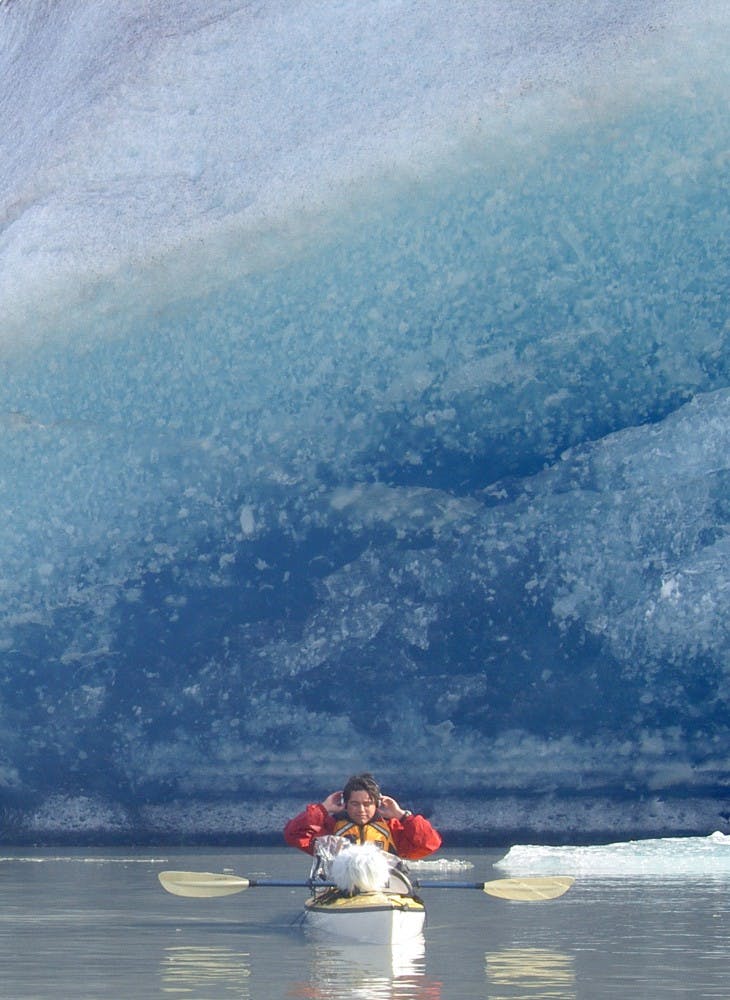 Matthew Burtner from the McIntire School of Music specializes in ecoacoustics and makes music influenced by sounds from the environment.
