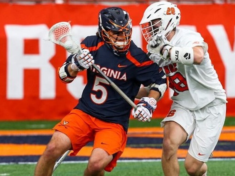 Graduate student attacker Matt Moore had a strong performance against Syracuse, scoring three goals to go along with four assists.