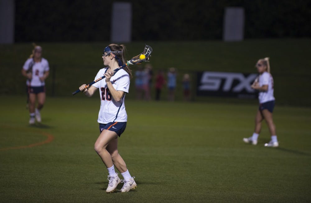 <p>Junior attacker Posey Valis led the Cavaliers in scoring with four goals.</p>