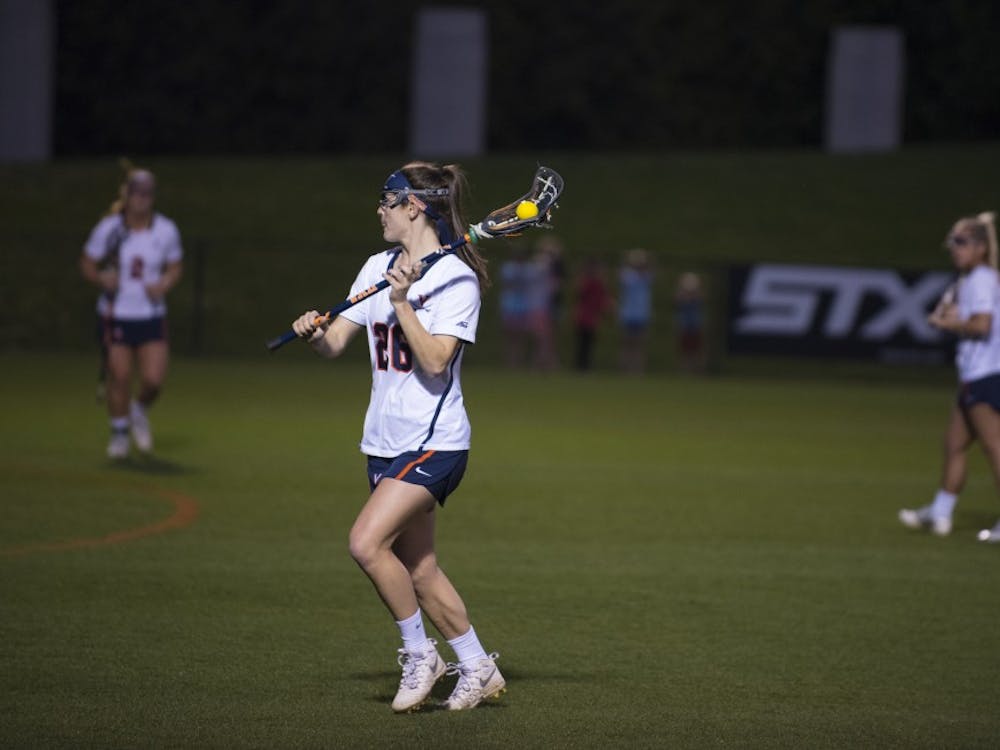 Junior attacker Posey Valis led the Cavaliers in scoring with four goals.