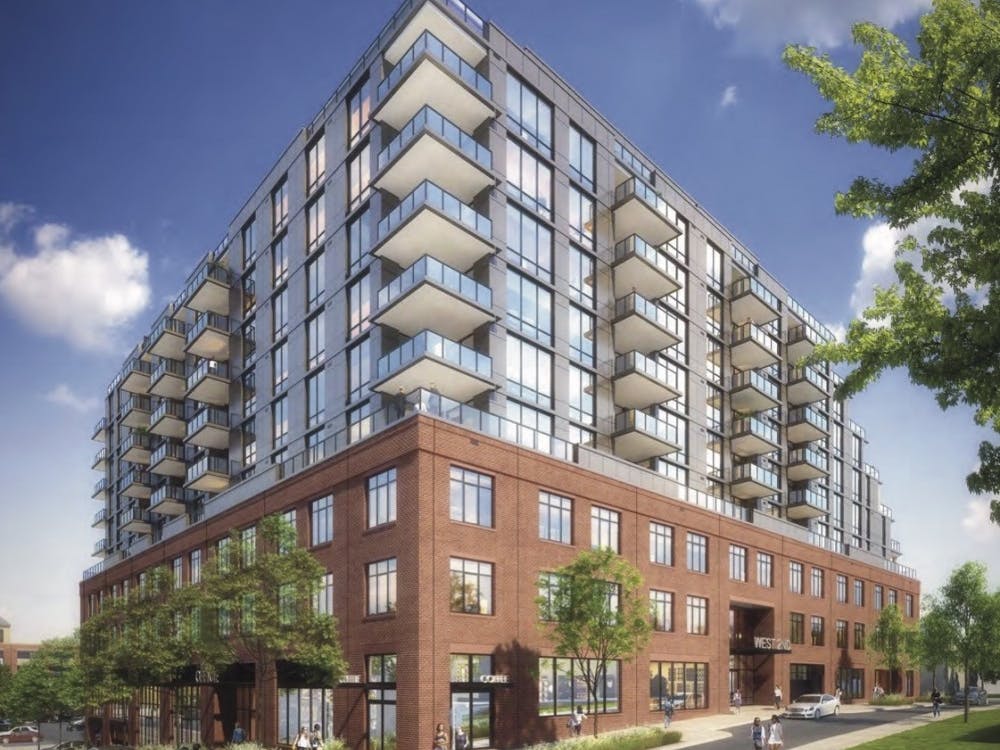 West2nd is a mixed-use development on Water Street, including luxury condos and a space for the City Market.