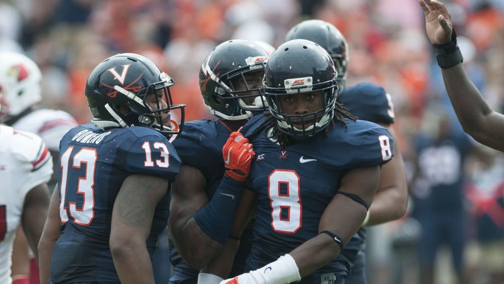 Senior safety Anthony Harris leads the Cavalier defense to Provo, Utah to face No. 21 Brigham Young. Harris blocked a punt and intercepted a pass that set up the Cavalier's game-winning touchdown against the Cougars last year.