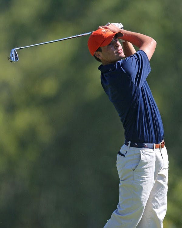 Sophomore Derek Bard's 15-under 201 was the third-lowest 54-hole score in the history of Virginia men's golf. Bard also tied a program record for lowest 18-hole score in Friday's opening round, shooting 9-under 63. 