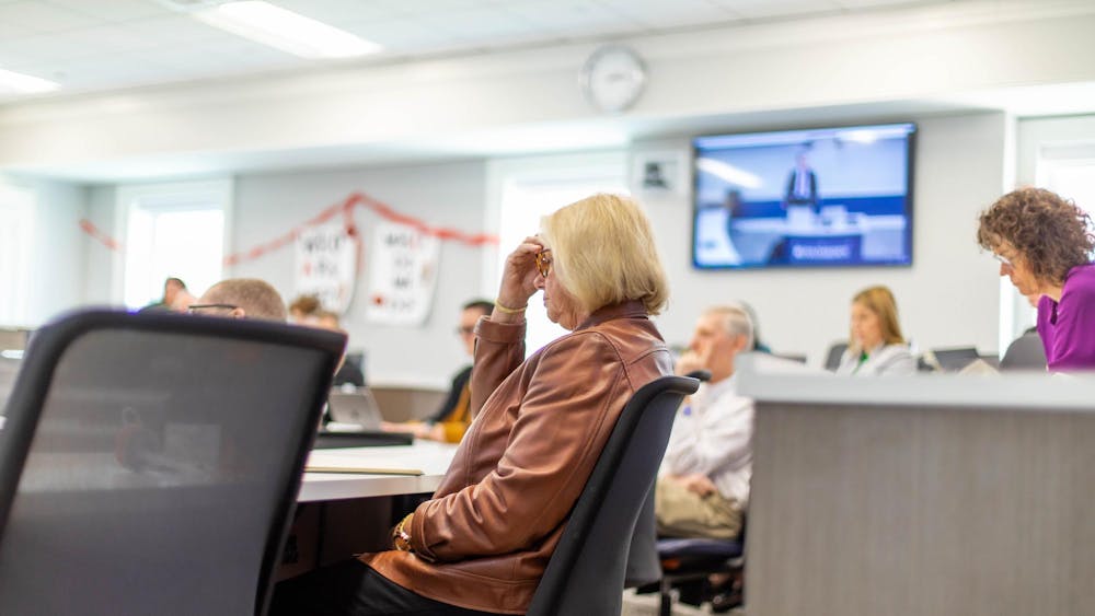 The resolution affirmed the faculty’s support for Ryan and his leadership as president.