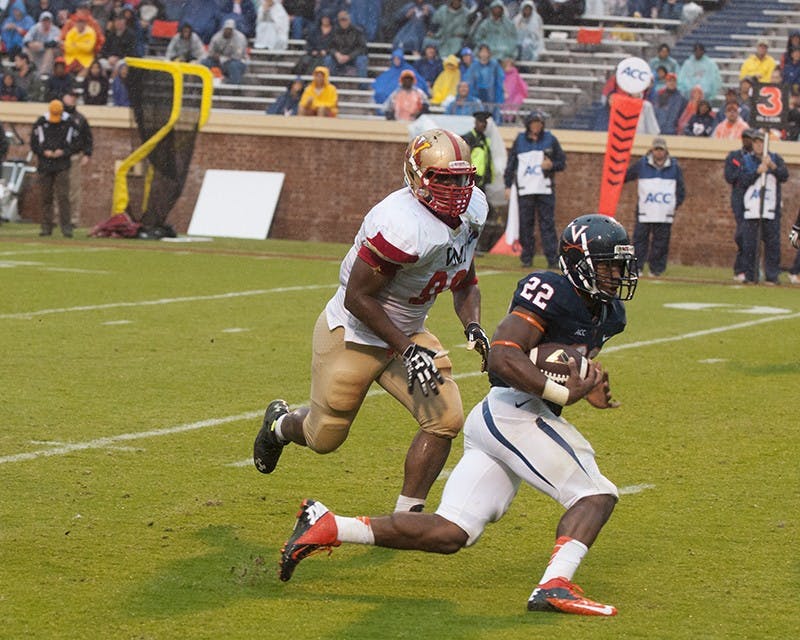 Senior tailback Daniel Hamm's punt returns have been an asset for Virginia's special teams unit this season.&nbsp;