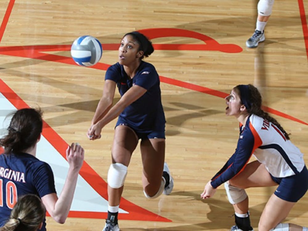Senior Jasmine Burton kept Virginia in a close contest with North Carolina State over the weekend. The senior tallied 18 kills, but the Cavaliers fell in 5 sets to the Wolfpack.