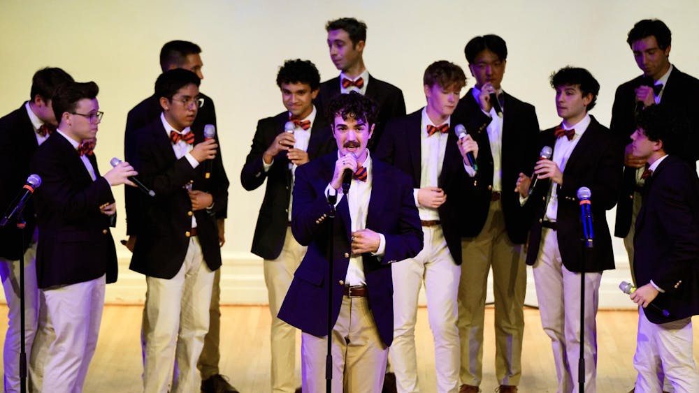 Davenport wowed the audience with his impressive falsetto, who met him with raucous applause upon finishing.