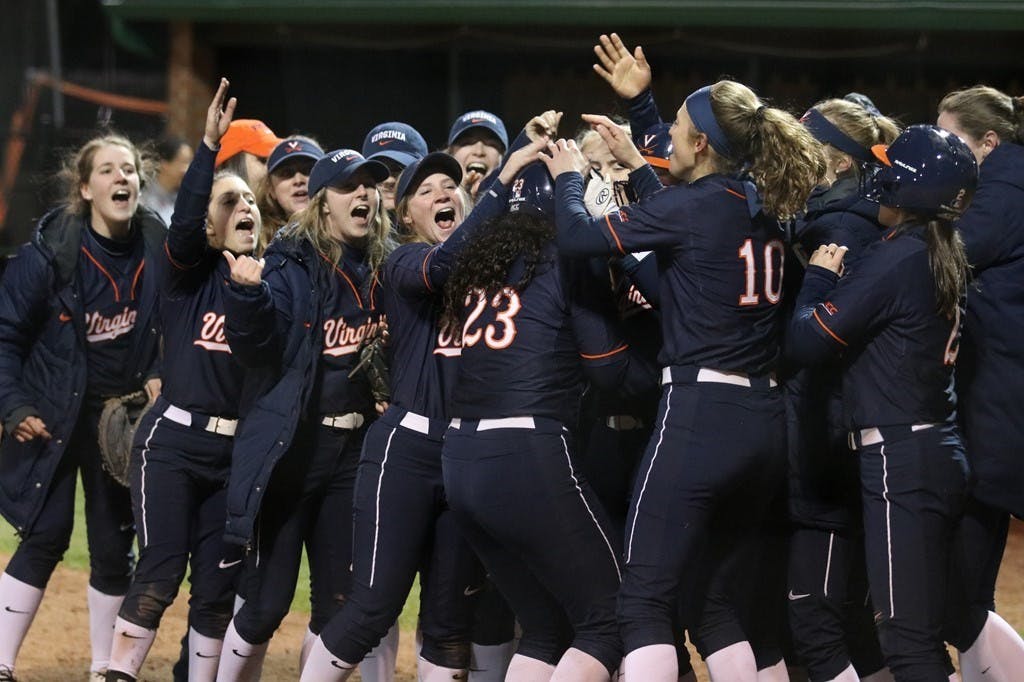 Sophomore Donna Friedman launched her first home run of the season to give Virginia the lead in the 11th inning against Charlotte Friday night.&nbsp;