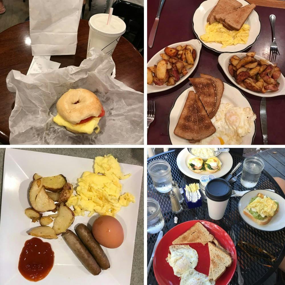 Really, wherever you end up, you can’t go wrong with a plate of eggs and toast. &nbsp;