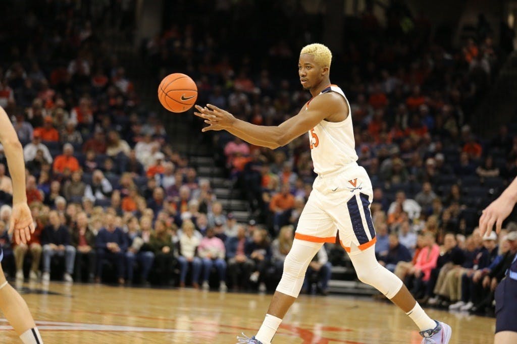 Senior forward Mamadi Diakite had his third straight game with double-digit scoring, tallying 10 points and five rebounds.&nbsp;