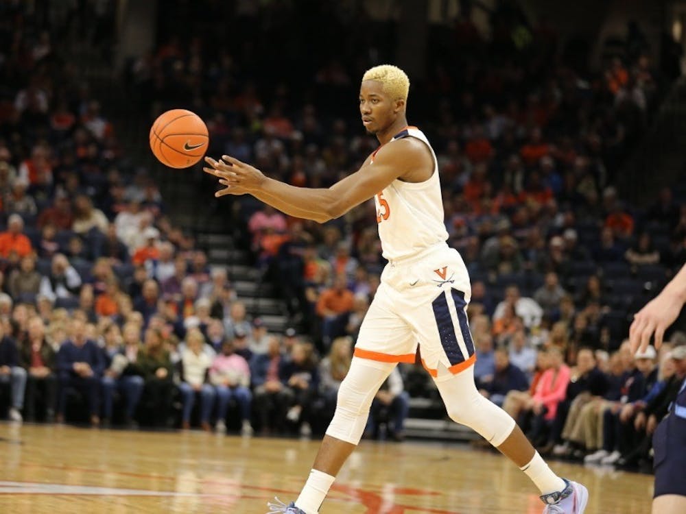 Senior forward Mamadi Diakite had his third straight game with double-digit scoring, tallying 10 points and five rebounds.&nbsp;