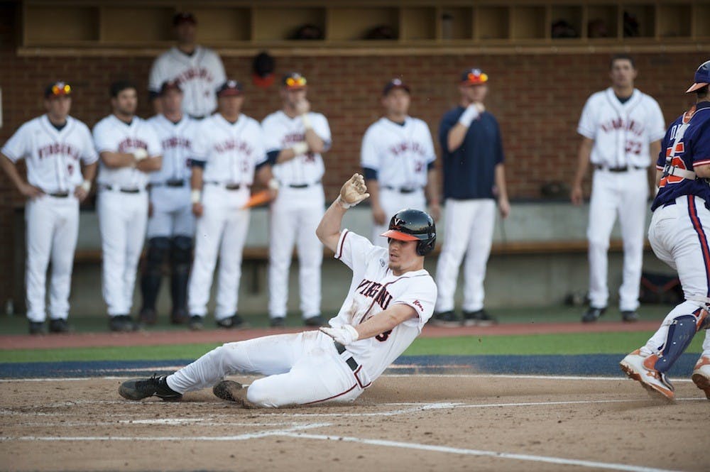 	The Virginia baseball team did not win a national championship this year, but they sure were fun to watch. Pictured: Nick Howard, one of several Cavaliers set to pursue his Major League dreams. 
