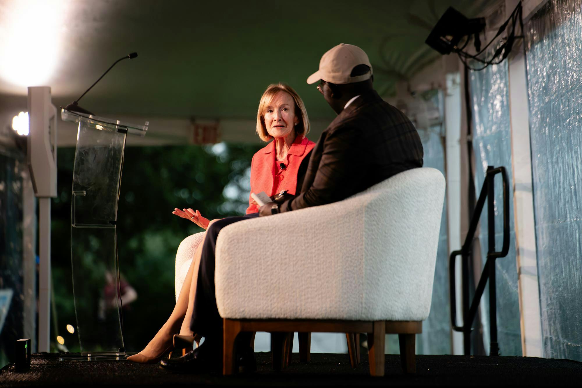 Judy Woodruff and Jamelle Bouie on Freedom of the Press at Monticello, Sept. 21, 2026.