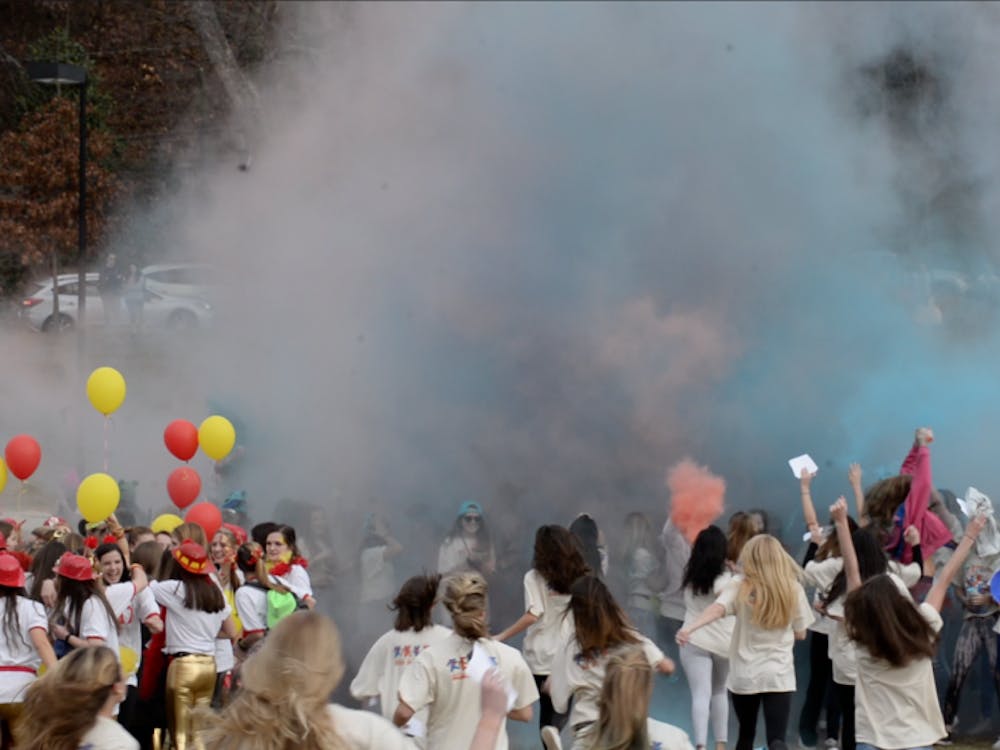 Nameless Field was full of sights and sounds Sunday afternoon.