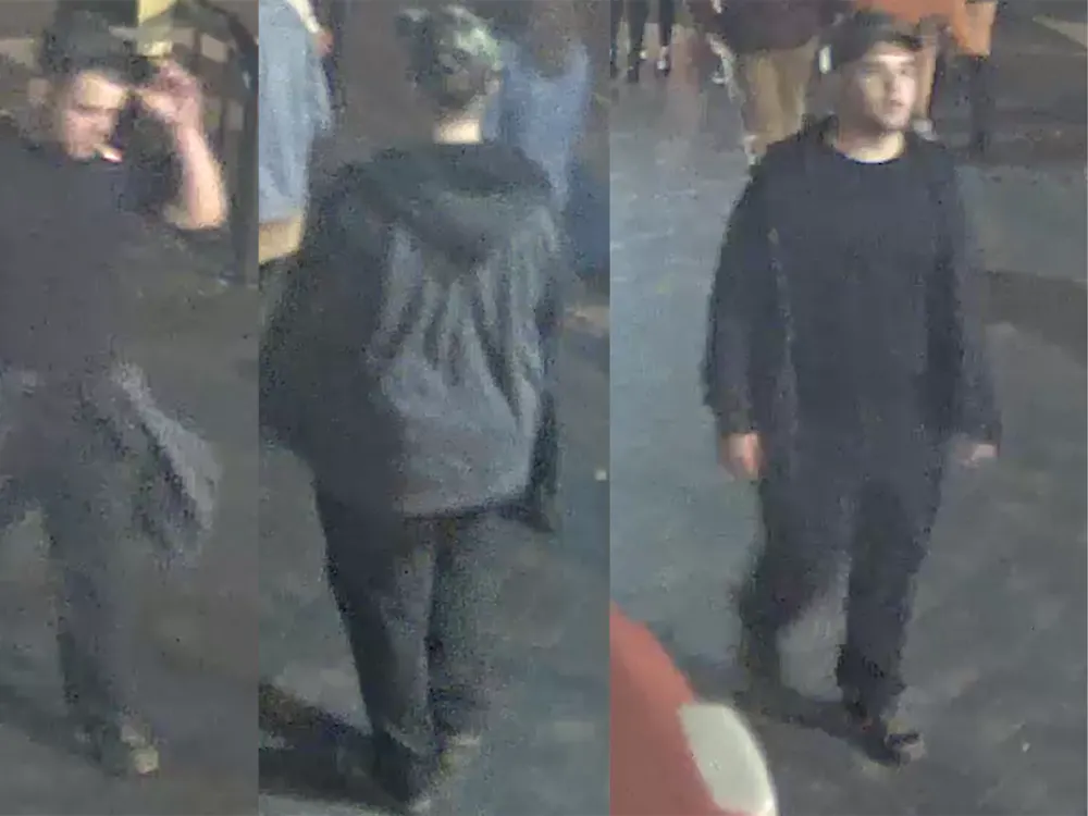 Photos of the person of interest in the reported attempted abduction on Wertland Street were included in a recent release from Charlottesville Police. 