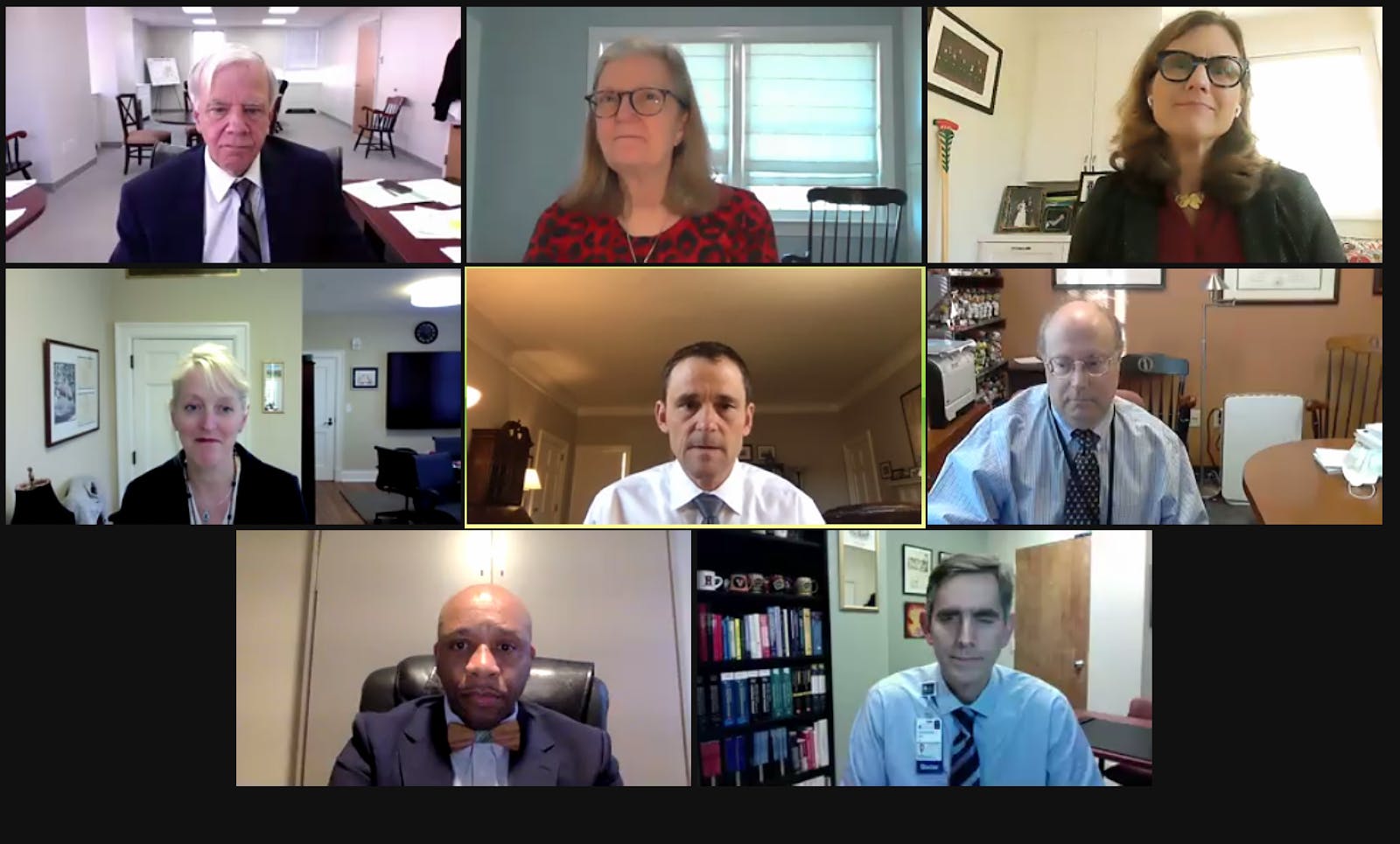 University health experts presented COVID-19 case trends and plans for testing and vaccinations. This was followed by a question-and-answer session with other University leadership.