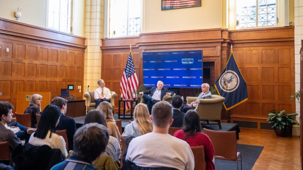 Howell and Toscano, along with Public Policy and Politics Prof. Craig Volden, who moderated the event, discussed the Virginian state legislative process and some challenges associated with it.