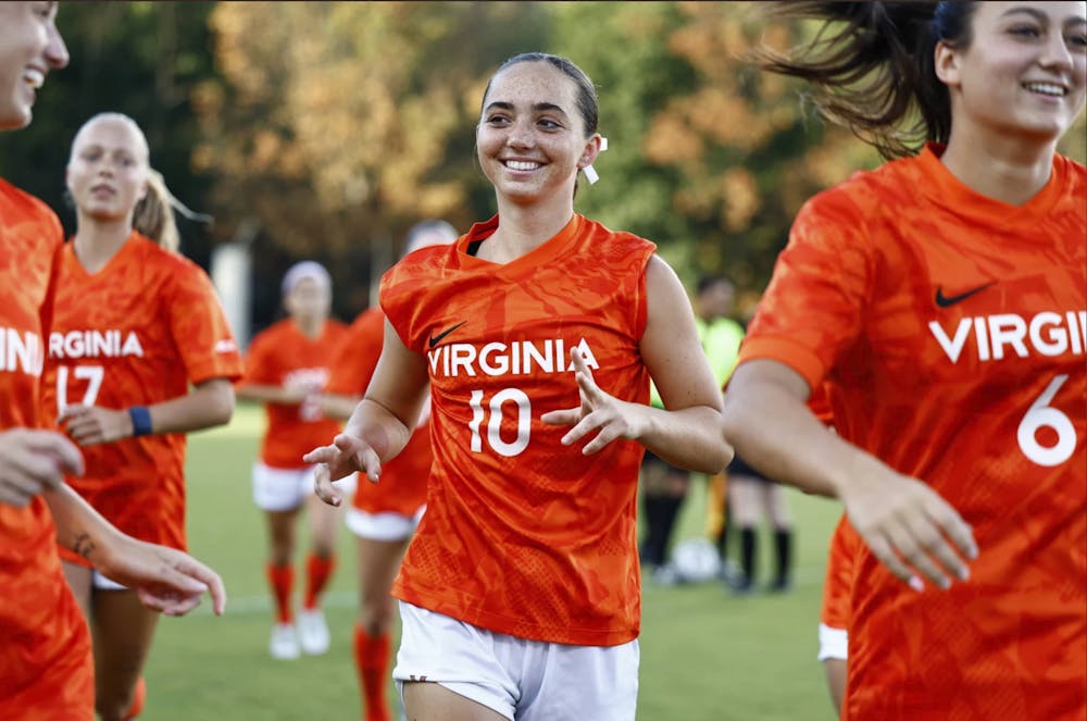 Maggie Cagle netted one of Virginia's two goals.