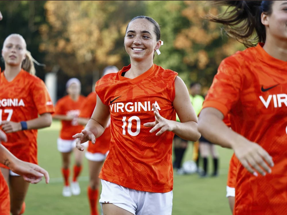 Maggie Cagle netted one of Virginia's two goals.