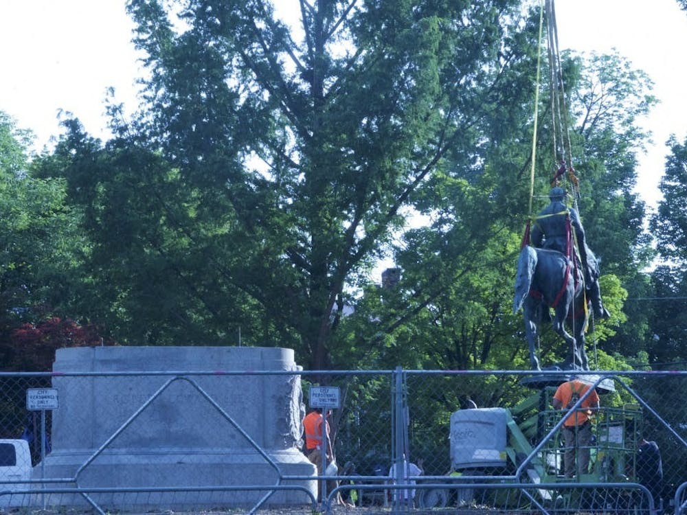 The Robert E. Lee and Thomas “Stonewall” Jackson statues were removed in July following years of advocacy from community members and students.
