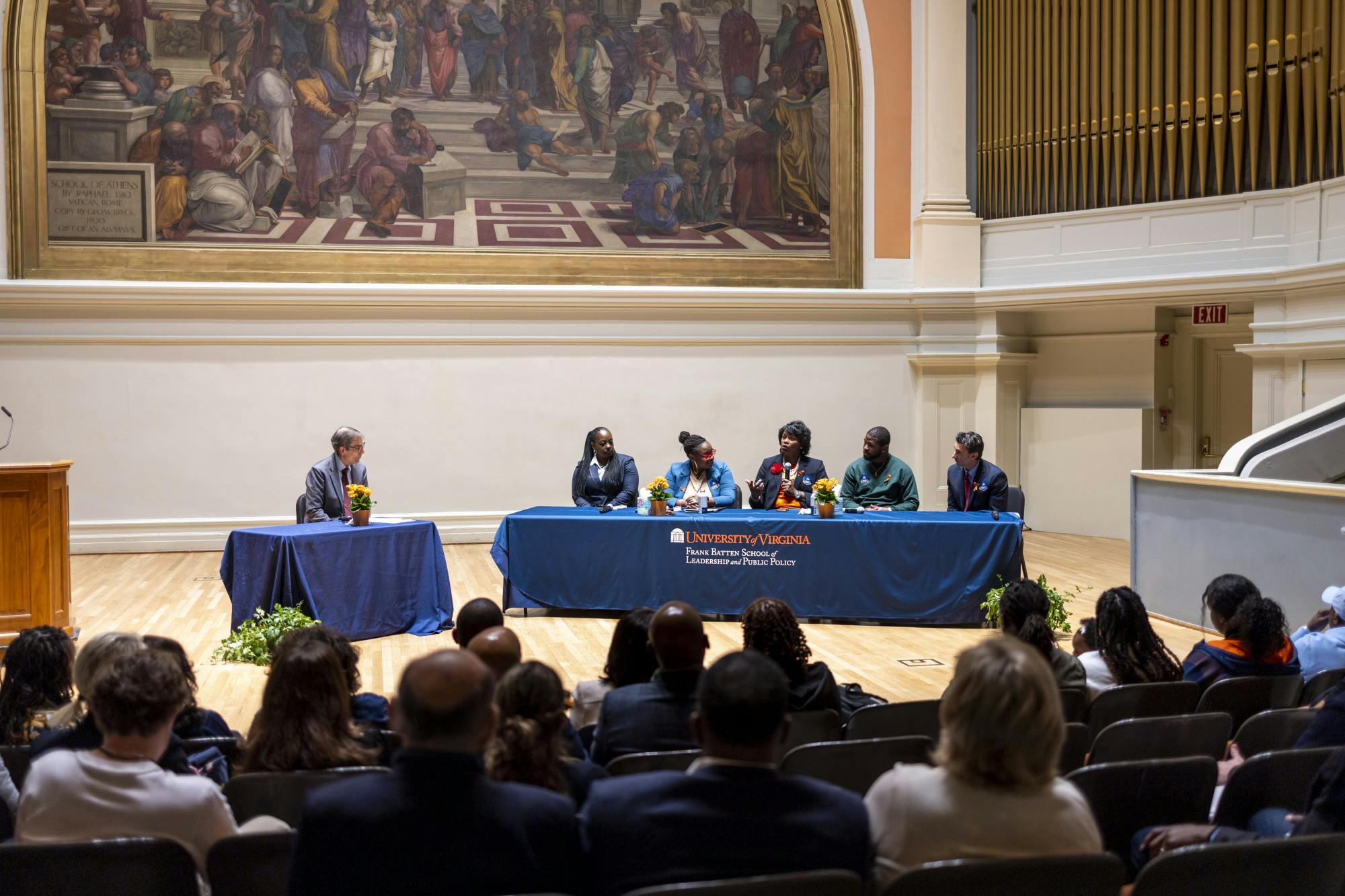 After the panel ended, participants and attendees were invited to walk to the nearby Chapel for a ceremonious ringing of the bells. 