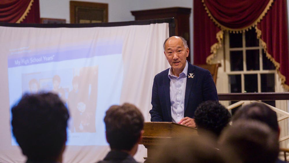 Ken Ono, STEM advisor to the provost and professor of mathematics, joined the Jefferson Literary and Debating Society’s Distinguished Speaker Series Oct. 3, 2025.